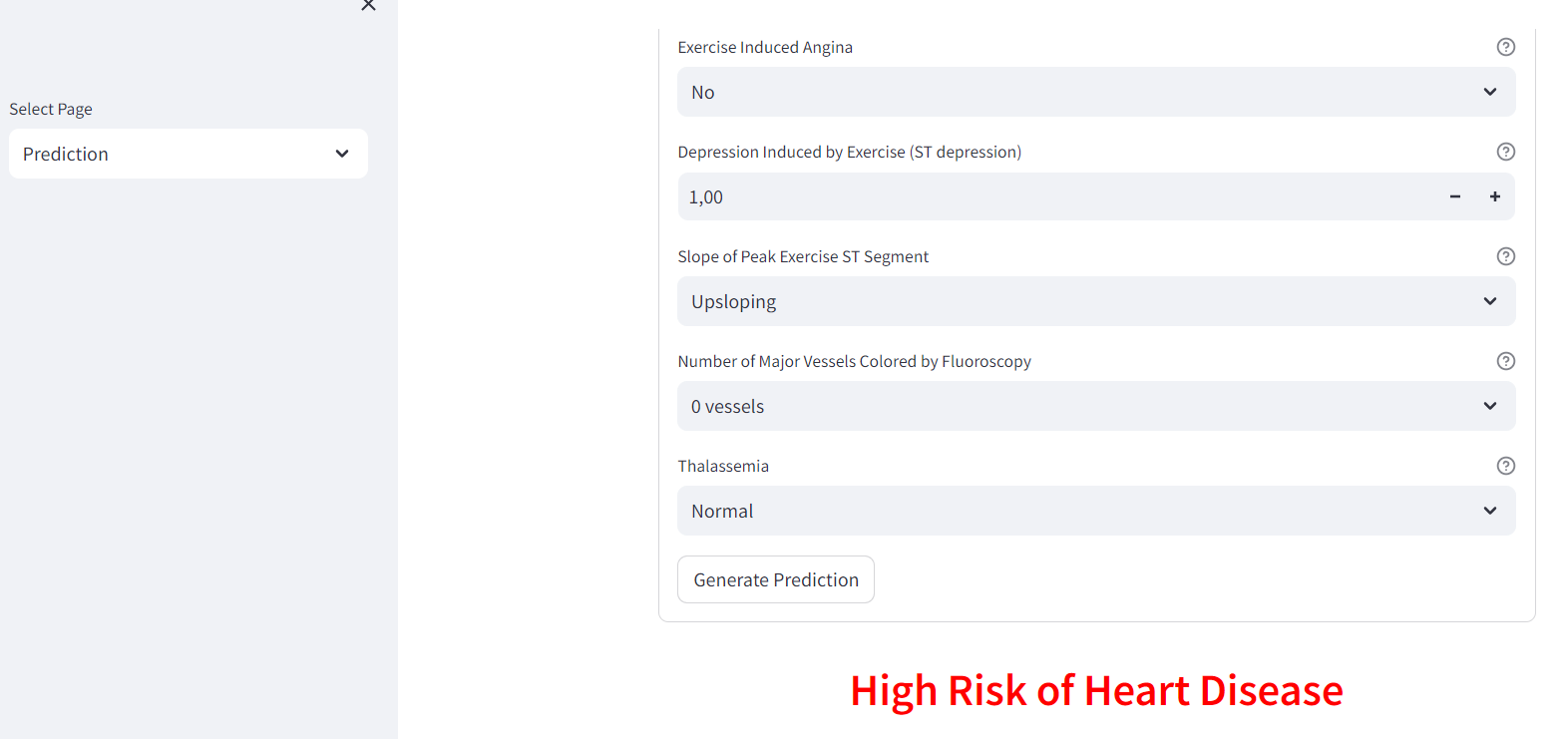 Heart Disease Prediction